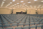 Meeting Room with Chairs Facing a Stage in Curtis Hixon Convention Center, Tampa, Florida, C by George Skip Gandy IV