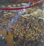 Man Speaks on Stage at a Boat Show in the Curtis Hixon Convention Center, Tampa, Florida, C by George Skip Gandy IV