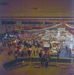 Man Speaks on Stage at a Boat Show in the Curtis Hixon Convention Center, Tampa, Florida, D by George Skip Gandy IV