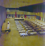 Large Room in the Curtis Hixon Convention Center with Rows of Tables in Front of a Stage, Tampa, Florida, C by George Skip Gandy IV