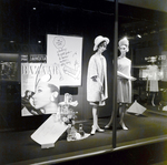 Two Mannequins Posed in Window at Maas Brothers Department Store for Harper's Bazaar Magazine, B by George Skip Gandy IV