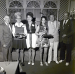 Linda Flaitz and Five Others Pose for a Photo During a Company Event at the Manger Motor Inn by George Skip Gandy IV