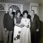 Four Sarah Coventry Employees Pose for a Photo During a Company Event at the Manger Motor Inn, H by George Skip Gandy IV