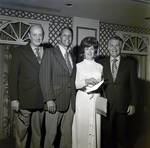 Four Sarah Coventry Employees Pose for a Photo During a Company Event at the Manger Motor Inn, M by George Skip Gandy IV