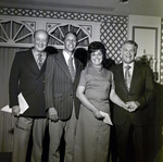 Four Sarah Coventry Employees Pose for a Photo During a Company Event at the Manger Motor Inn, P by George Skip Gandy IV