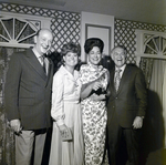 Four Sarah Coventry Employees Pose for a Photo During a Company Event at the Manger Motor Inn, T by George Skip Gandy IV