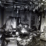 Seating Area of Dr. Anthony Spoto's Medical Office Littered with Debris, June 8, 1973 by George Skip Gandy IV