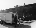 Docked Marine Vessel, D by George Skip Gandy IV