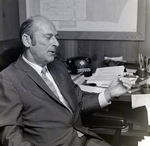 Portrait of Eugene Eisner of G&E Construction Corporation, E by George Skip Gandy IV