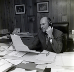 Portrait of Eugene Eisner of G&E Construction Corporation, G by George Skip Gandy IV