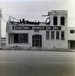 Damage to Electric Supply Co. Building, F by George Skip Gandy IV