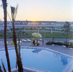 People Beside the Host Airport Hotel Pool, Tampa, Florida by George Skip Gandy IV