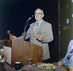 Man with Electrical Prop, Electrical Council of Florida Conference, Tampa, Florida, A by George Skip Gandy IV