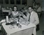 Frank Elkes and Rosalind Elkes at Dinner, A by George Skip Gandy IV