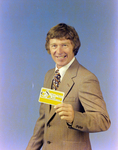 Portrait of Man with Save More Club Membership Card for Denton and French, U by Skip Gandy