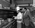 Portrait of Tony DiScala in Kitchen of Causeway Inn by Skip Gandy