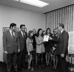 Presenting a Certificate, Eastern Air Lines, A by Skip Gandy