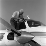 Technician Testing Aircraft with Microsonic Leak Detector, B by George Skip Gandy IV