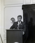 Presenter Stands at Podium, First Florida Bank Event, A by George Skip Gandy IV