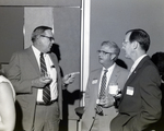 Jack Boyle and Two Other Employees Socialize, First Florida Bank, Sarasota by George Skip Gandy IV