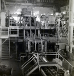 Employees Working on Upper and Lower Levels in Factory, Florida Steel, A by George Skip Gandy IV