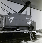 Employee Places Florida Steel Sticker on Crane at Westinghouse Electric, C by George Skip Gandy IV