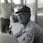 Portrait of O.C. Raley, Exxon Station Owner, C by George Skip Gandy IV