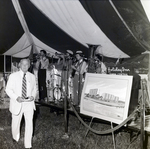 Band on Stage, One Laurel Place Groundbreaking Event by George Skip Gandy IV