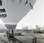 Freedom Savings Hot Air Balloon on Ground, One Laurel Place Groundbreaking, B by George Skip Gandy IV