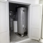 Water Heater Closet, Benchoff's Farm-House Restaurant, A by George Skip Gandy IV