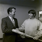 Florida Steel Corporation Presenting a Baseball Bat, B by George Skip Gandy IV