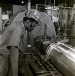 Lathe Machine at Florida Steel Corporation Facility, A by George Skip Gandy IV