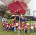 Freedom Savings Bank, Celebration, Children in Front of Hot Air Balloon by George Skip Gandy IV
