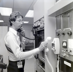 P.B. Thacher with Audio Equipment, L by George Skip Gandy IV