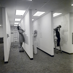 Three Women Speak on Sides of Three Walls with Maps, A by George Skip Gandy IV