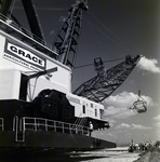 W.R. Grace and Company Excavator at Construction Site, E by George Skip Gandy IV