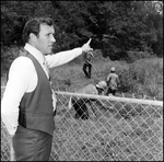 Jerry Bowmer Oversees Work on Overgrown Lot in Tampa, Florida, D by Skip Gandy