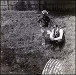 Jerry Bowmer and Developers Evaluate Irrigation Ditch on Site in Tampa, Florida, E by Skip Gandy