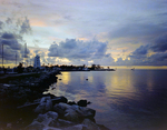 Faro Blanco Marina Lighthouse, Marathon, Florida by Skip Gandy