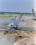 Dragline Excavators in Phosphate Mine, Florida, A