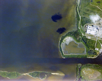 Hillsborough Bay and the Alafia River Bordering the Mosaic Riverview Plant, Riverview, Florida, A