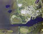 Hillsborough Bay and the Alafia River Bordering the Mosaic Riverview Plant, Riverview, Florida, C