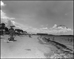 Beach Scene of Sunbathers and Beachgoers, Tampa, Florida, A by George Skip Gandy IV