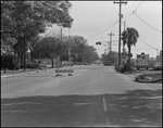 Road Closed Sign by Railroad Crossing, Tampa, Florida by George Skip Gandy IV