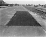 Fresh Asphalt Laid on a Lane of a Toll Road, Tampa, Florida, B by George Skip Gandy IV