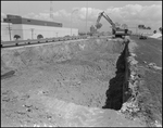 Steam Shovel Excavating a Large Hole, Tampa, Florida by George Skip Gandy IV