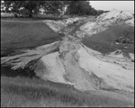 A Muddy Drainage System Filled with Water Flowing through a Field, Tampa, Florida by George Skip Gandy IV