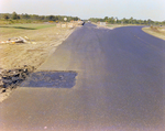 A Newly Paved Road with Barricade and Traffic Routed to the Right, Tampa, Florida, B by George Skip Gandy IV