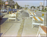 Barricades Protecting New Construction on South Dale Mabry Highway, Tampa, Florida, A by George Skip Gandy IV