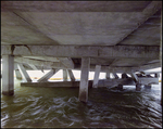 Underneath the Damaged Pier or Dock with Broken Concrete Pylons, Tampa, Florida by George Skip Gandy IV